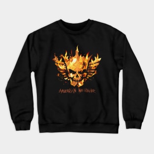 Cody Rhodes American Nightmare Fire Claim Your Kingdom Crewneck Sweatshirt